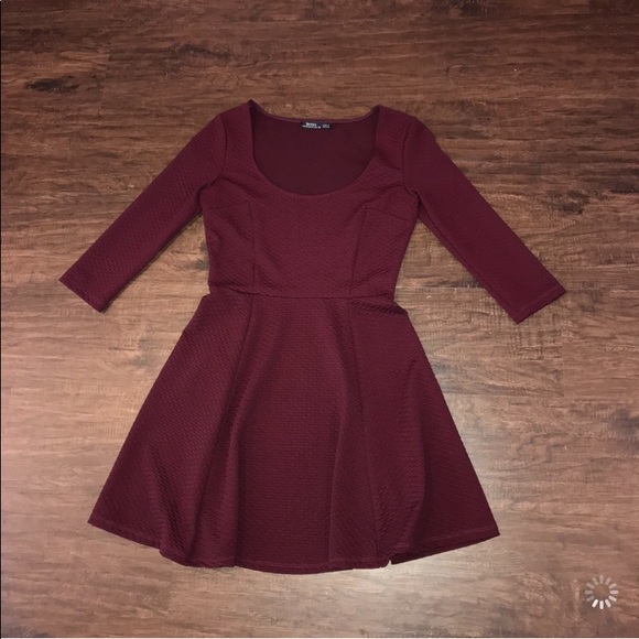 wine colored semi formal dresses
